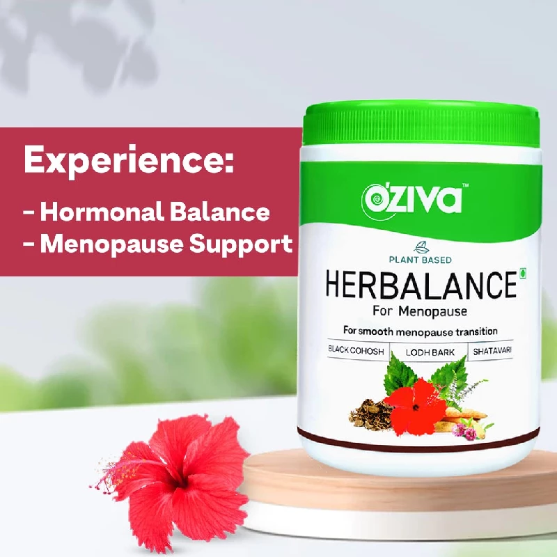 Oziva Plant Based HerBalance Menopause Relief Drink, 250 g-2.webp